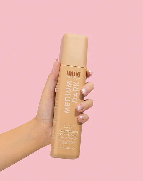 Medium dark self tanner